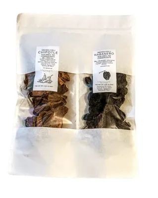 Obrázok produktu pre Duopack Uzené Chilli Chipotle A Chilli Habanero 100g