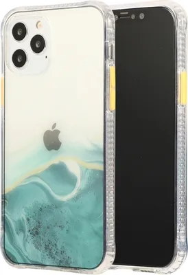 Produktbild von Mobigear Gradient iPhone 12 Pro Max Hülle Hardcase Backcover - Grün