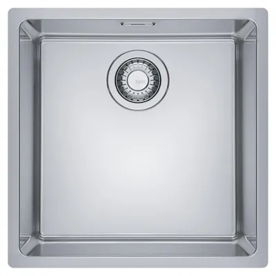 Productafbeelding van Franke Maris vlakke roestvrijstalen spoelbak MRX 210-40, handbediening, vanaf 45 cm, artikelnummer 127.0541.