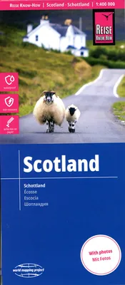 Produktbild von Reise Know-How Landkarte Schottland / Scotland (1:400.000)