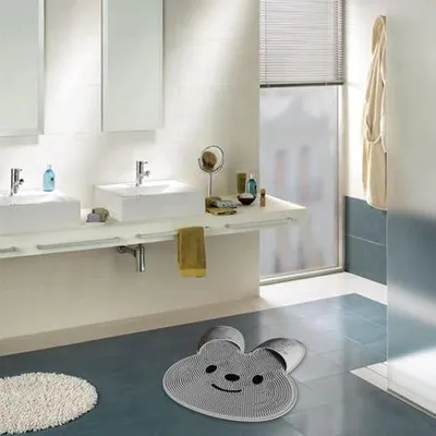 Produktbild von Massage-Schrubber in Hasenform für die Dusche