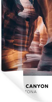 Produktbild von MuchoWow® Wandtattoo Wandsticker Wandaufkleber Amerika - Arizona - Steine 40x80 cm Selbstklebend und Repositionierbar - Repositionierbar - Wasser abweisend