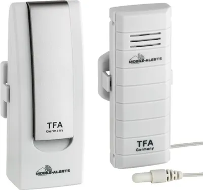 Zdjęcie produktu dla TFA-Dostmann 31.4002.02, Szary, Termometr wewnętrzny, Termometr zewnętrzny, Termometr, Termometr, -30 - 60 °C, -22 - 140 °F