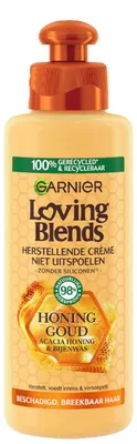 Produktbild von Garnier Loving Blends Creme Leave In Honinggoud 200ML