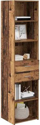 Obrázek produktu pro vidaXL Highboard old wood 45 x 42,5 x 185 cm materiál na bázi dřeva