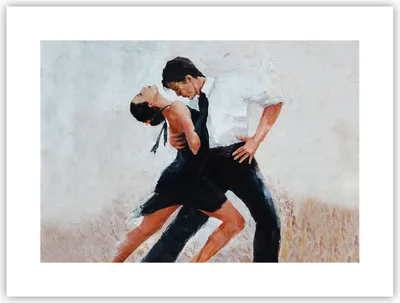 Produktbild von Poster - Poster ohne Rahmen - tanzen sie - 40x30 cm - Wand Bild - Wanddeko - Wandbilder - Kunstposter - Wandposter - Bilder - Kunstdruck - Wanddekoration - Wandbild - P2XAA40x30-3771