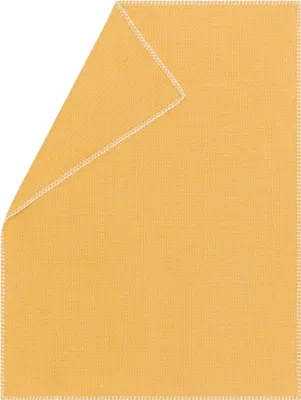 Produktbild von Babydecke Struktur Uni Farbe Senf 65x90cm von David Fussenegger