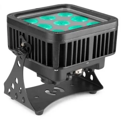 Produktbild von BeamZ StarColor 72, Schwarz, IP65, Aluminium, Gehärtetes Glas, 72 W, LED, 9 Glühbirne(n)