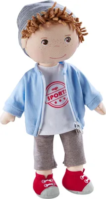 Produktbild von HABA 305971 Puppe Arne, 30cm, ab 1,5 Jahren, mit weichem Körper