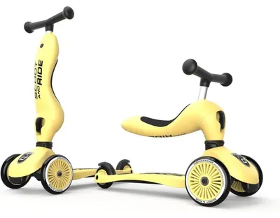 Produktbild von Scoot&Ride Laufräder Highwaykick 1 - lemon