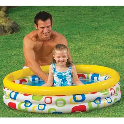 Produktbild von INTEX 3-Ring Planschbecken, 114 cm Ø