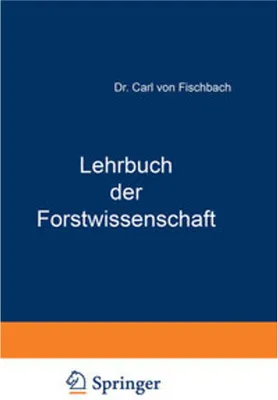 Produktbild von Lehrbuch der Forstwissenschaft