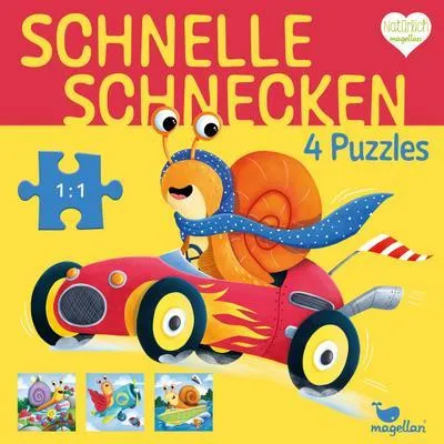 Obrázek produktu pro Rychlé šneky – 4 puzzle