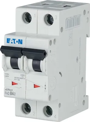 Obrázek produktu pro Miniaturní jistič Eaton, 4 A, 2p, charakteristika: B 278726