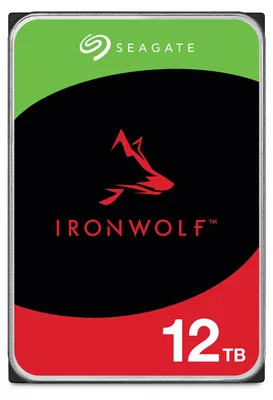 Produktbild von Seagate IronWolf Interne Festplatte 12 TB HDD 256 MB 7200 U/min ST12000VN0008