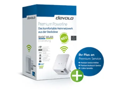 Immagine prodotto di devolo Prem. Powerline BASIC WLAN Expand. V2