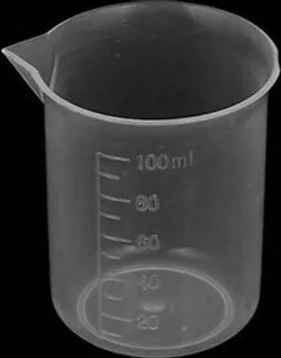 Produktbild von Zestaw 30 małych miarek (100 ml, przezroczysty, PP, do częstego użytku)