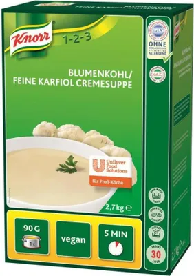 Immagine prodotto di Zuppa di cavolfiore Knorr/ Crema di cavolfiore Freine
