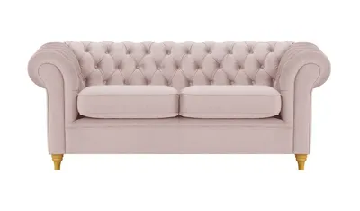 Produktbild von SLF24 - Dreisitzer-Sofa Chesterfield - helllila - Velluto 14