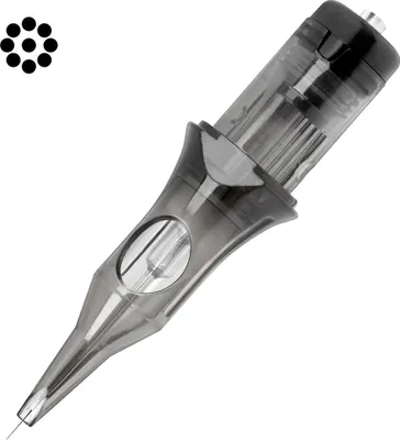 Imagen del producto de Cartuchos de tatuaje Cartel, modelo 9RS, 0,30 mm, paquete de 10 unidades