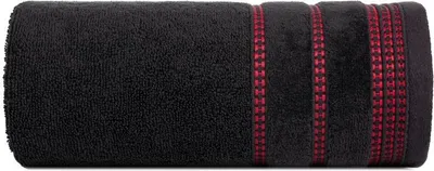 Produktbild von Eurofirany 396973, Schwarz, Muster, Baumwolle, Polyester, 30 x 50 cm, 75 g