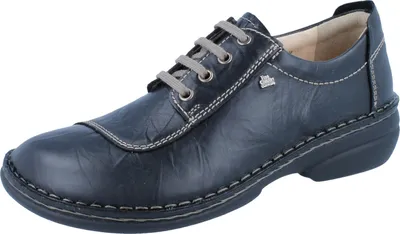 Obrázok produktu pre F n Comfort Lex gton Dámska šnurovacia obuv z praskajúcej kože Black - 37 EU / Black