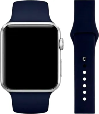Produktbild von Apple Watch Armband 42 mm Mercury Silikon Blau