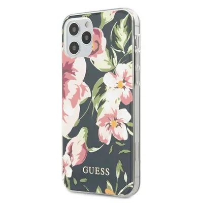 Produktbild von GUESS GUHCP12MIMLFL03, Cover, Apple, iPhone 12/iPhone 12 Pro, 15,5 cm (6.1"), Mehrfarbig