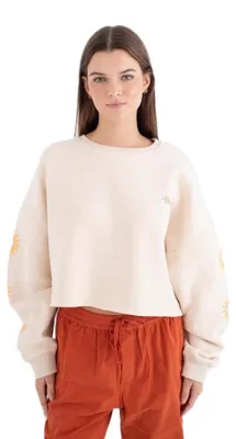 Obrázek produktu pro Hurley Fleece Top Island Crew – zkrácená verze