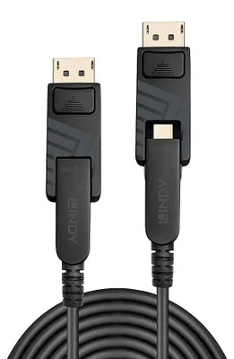 Image de Lindy 38481 câble DisplayPort 20 m Mini DisplayPort Noir