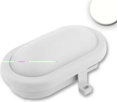 Produktbild von ISOLED LED Kellerleuchte mit HF-Bewegungssensor 10W, IP54, weiß, neutralweiß,