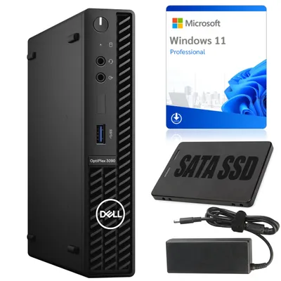 Produktbild von PC Computer Dell OptiPlex 3090 Micro | Intel i5-10500T | 16 GB DDR4 | 480 GB SSD | Win11 | Grade A