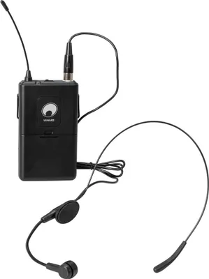 Obrázok produktu pre OMNITRONIC WAMS-12 Taschensender inkl. Kopfbügelmikrofon 863MHz (13107028)