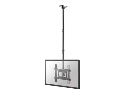 Obrázek produktu pro Vybavit držák - pro plochou obrazovku - plast, ocel - černý - velikost obrazovky: 81,3-177,8 cm (32"-70")