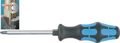 Produktbild von Wera Pozidriv-Schraubendreher, mit Kraftform-Heft, Kreuzschlitzgröße 3