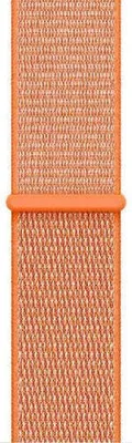 Produktbild von Armband Apple Sport Loop Spicy Orange (Gewürzorange), 42mm