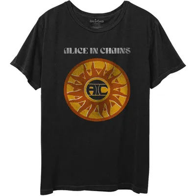 Obrázek produktu pro Alice In Chains Circle Sun Vintage Black L Tričko