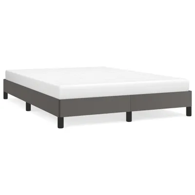 Obrázek produktu pro Rám postele šedá 140 x 190 cm umělá kůže