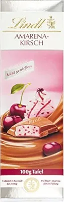Produktbild von Lindt & Sprüngli Amarena Kirsch Tafel, 5er Pack (5 x 100 g)