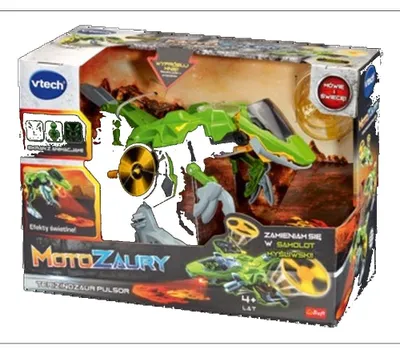 Image de Motozaury Terizinozaur Pulsor XL avion de chasse 61953 Vtech (Jouet, interactif)