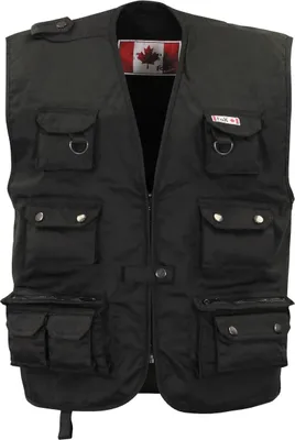 Produktbild von Fox Outdoor "Outdoor" Weste, schwere Ausführung, schwarz