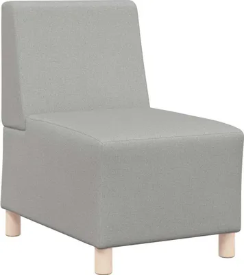 Zdjęcie produktu dla Modułowa sofa bez podłokietników Szary chmur tkanina