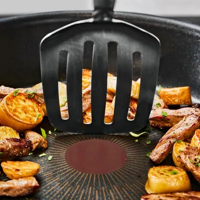 Produktbild von Tefal G33438, Rund, Pfannkuchenpfanne, Schwarz, Aluminium, Keramik, Gas, Induktion, Halogen, Elektro, Frankreich