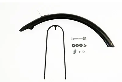 Produktbild von Yedoo Mudguard Black 16" Vorderseite Fahrrad-Schutzblech