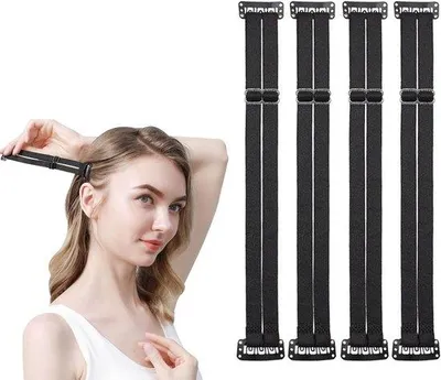 Immagine prodotto di 4 fasce elastiche per il rassodamento del viso, unisex, riutilizzabili e regolabili