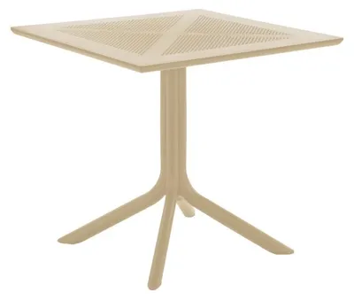 Obrázek produktu pro Kondela Zahradní stůl Denton New - šedohnědá (taupe)