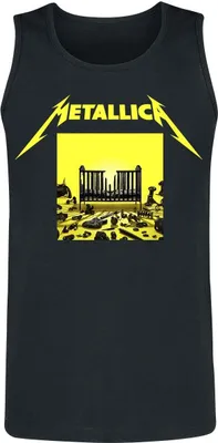 Produktbild von Metallica Tank-Top Herren M72 Squared Cover schwarz M