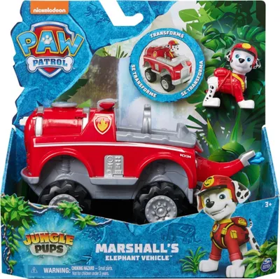 Produktbild von AMIGO PAW Jungle Pups Vehicles Marshall 0
