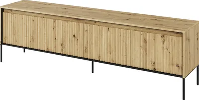 Produktbild von Fernsehschrank Trend TR-06 Tv-Lowboard 193x56x40 cm Unterschrank 4 türen Artisan Eiche