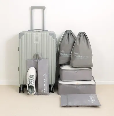 Produktbild von Kofferorganizer, Taschen, Kleidung, 6-in-1 Reise-Organizer-Set